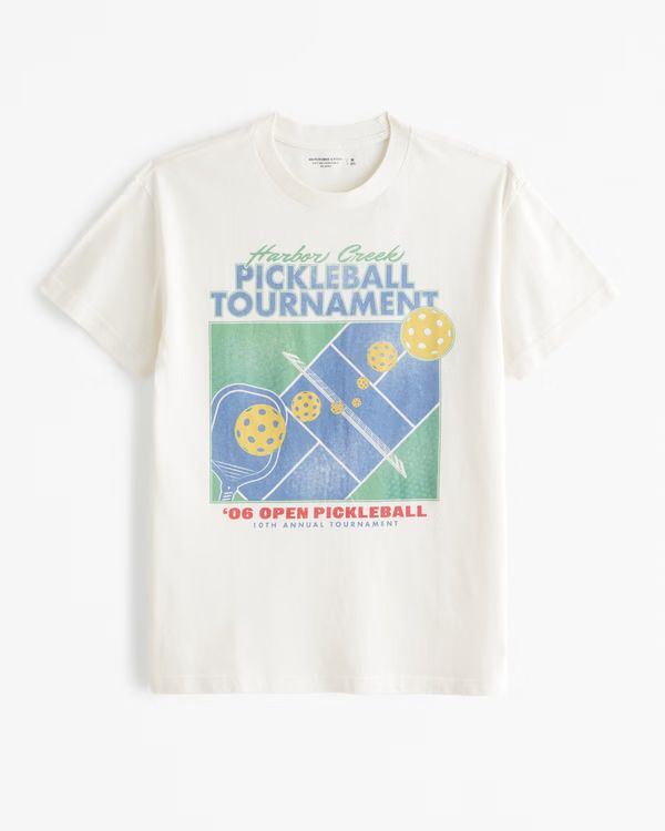 Pickleball Graphic Tee | Abercrombie & Fitch (US)