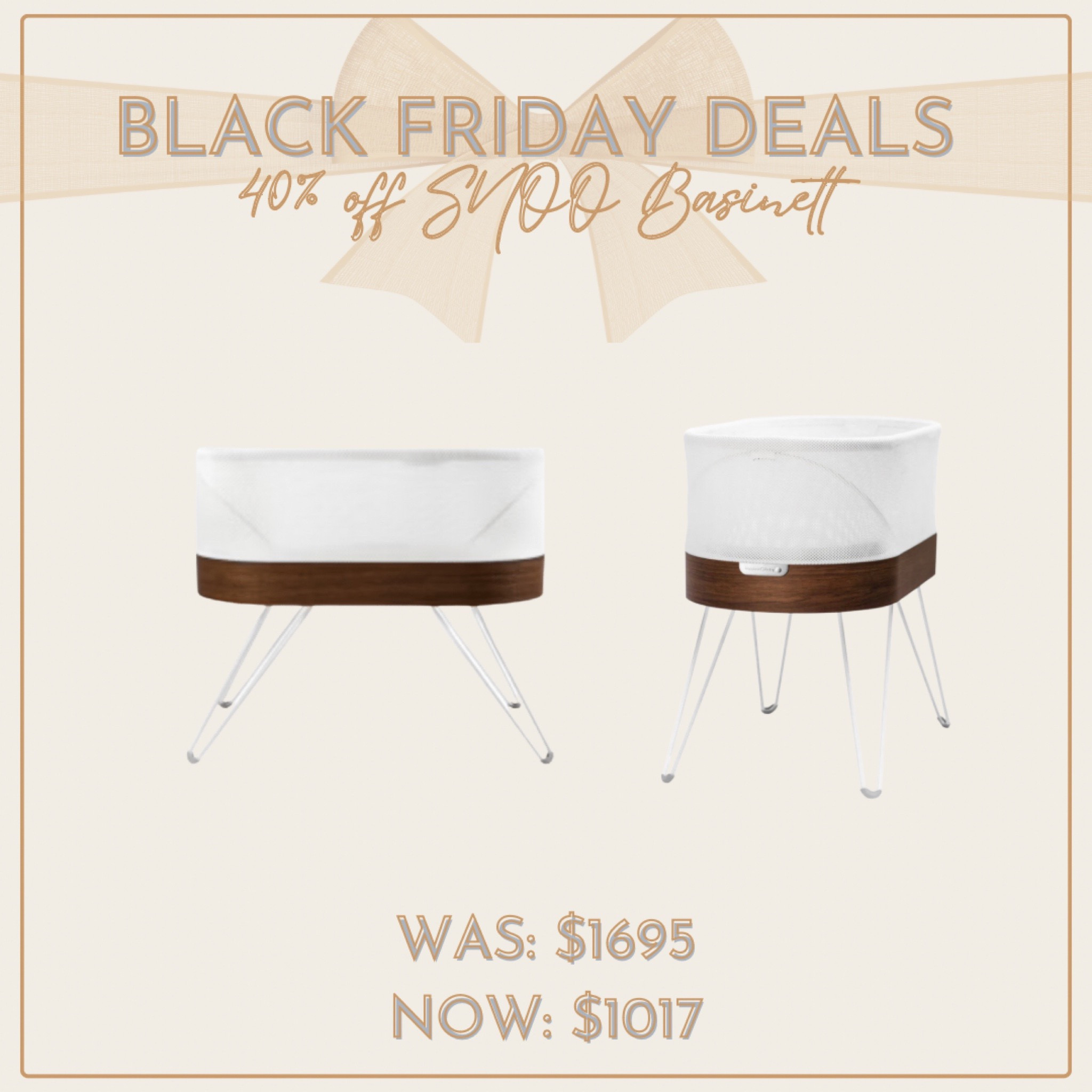 SNOO Bassinet 40% off!! ⚡️- lowest price ever seen! I already got mine! // #bassinet #smartbassinet #cybermonday #sale #salealert #babyregistry #babyitems #nursery #babysale #blackfriday #cyberweek #crib #babyroom #cuna #snoo #hugesale #bigsale

#LTKbaby #LTKsalealert #LTKCyberweek