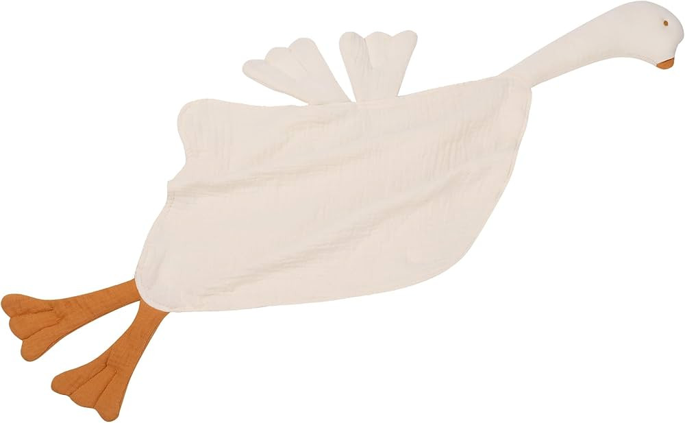 TopNature Muslin Baby Lovey Goose Security Blanket for Boys and Girls Adorable Loveys Blanket Snu... | Amazon (US)