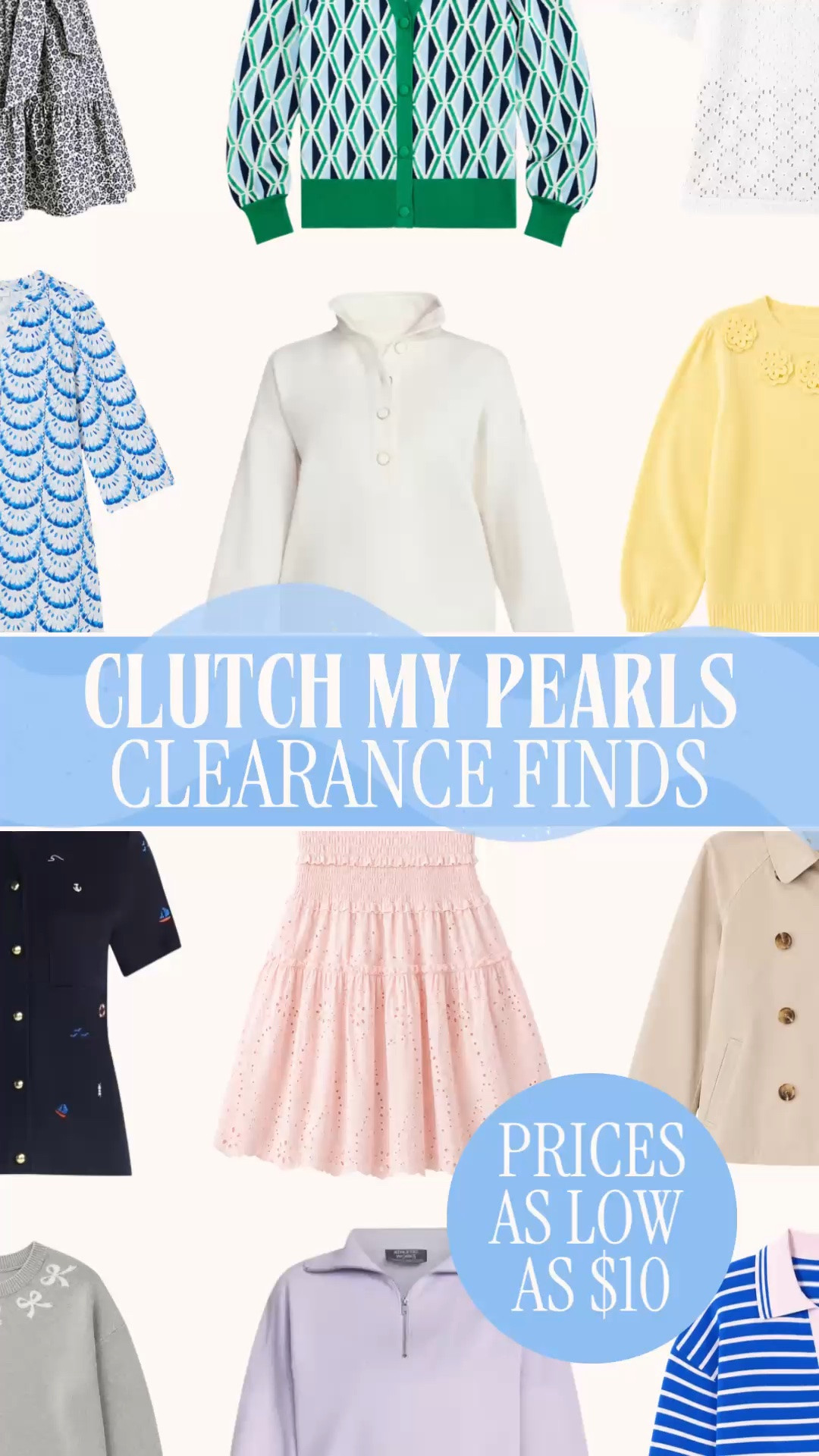 Walmart clearance finds | Walmart sale finds | preppy clearance finds | fall transition outfits | teacher outfits

Clearance prices so low I clutched my pearls and then checked the decimal.

Active sets around $10. Dresses around $11. Tops around $11. Sweaters under $20. A hill house vibes dress for $14. Coats under $45. Walmart and Belk clearance is doing the most right now.

Wear the matching sets, activewear, cotton dresses, skirts, and lightweight tops now for errands, travel days, teacher outfits, casual work outfits, weekends, and the rest of summer.

Save the sweaters, jackets, pullovers, and coats for back to school, early fall outfits, workwear, church, football weekends, and the first morning that finally requires a layer.

Clearance sizing does not wait for a committee meeting. Check your size while the best prices are still showing.

Walmart clearance finds, Walmart clearance, Walmart sale, Walmart sale finds, Walmart fashion finds, Walmart style, Walmart finds, Walmart dresses, Walmart sweaters, Walmart coats, Walmart activewear, women’s clearance clothing, clearance dresses, dresses on sale, matching sets women, two piece sets women, activewear sets, women’s tops on sale, sweaters under 25, women’s coats on sale, fall jackets women, teacher outfit ideas, back to school teacher outfits, work outfits women, casual office outfits, fall transition outfits, early fall outfits, preppy fall outfits, affordable preppy style, summer clearance finds, fall fashion finds, affordable fashion finds

#LTKFindsUnder50 #WalmartFinds #WalmartStyle #WalmartClearance #TeacherOutfit #FallTransition #PreppyStyle #TeacherOutfits #WorkOutfits

#LTKSeasonal #LTKSaleAlert #LTKWorkwear