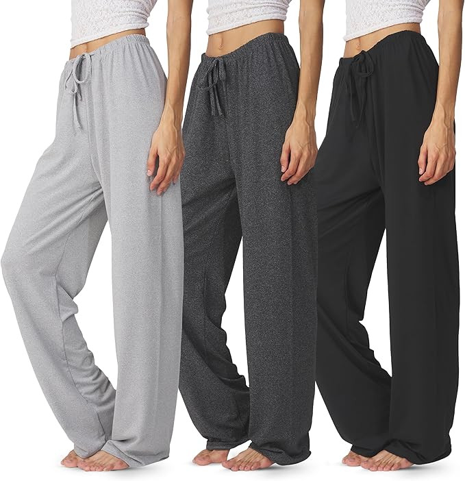 Ultra Performance Womens Pajama PJ Pants 3 Pack Lounge Bottoms Pajamas for Women (Avail in Plus S... | Amazon (US)