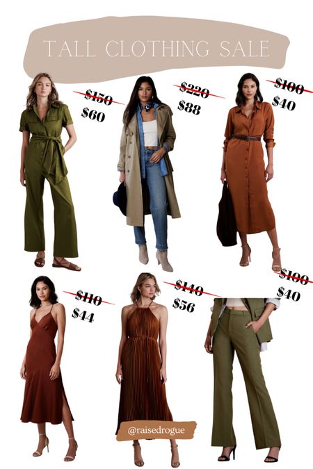 Weekend sale for my tall girls! Most pieces also come in standard and petite lengths too!

Loving these picks for transitional fall pieces and fall wedding guest dresses! 

#LTKSeasonal #LTKunder100 #LTKsalealert