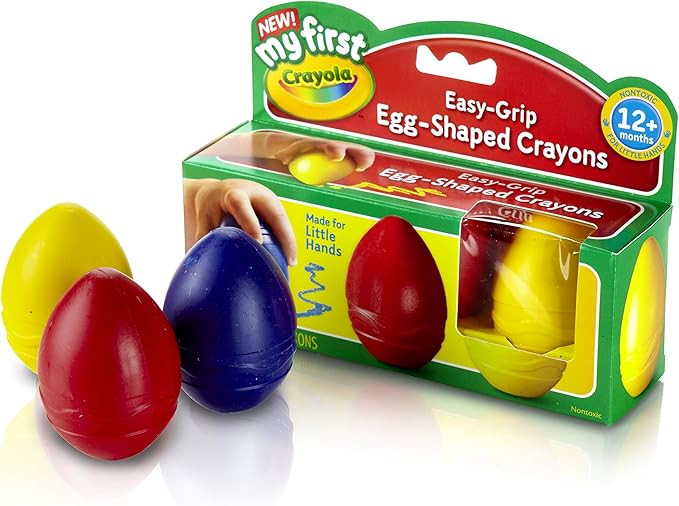 Crayola My First Egg Crayons, Easy-Grip | Amazon (US)