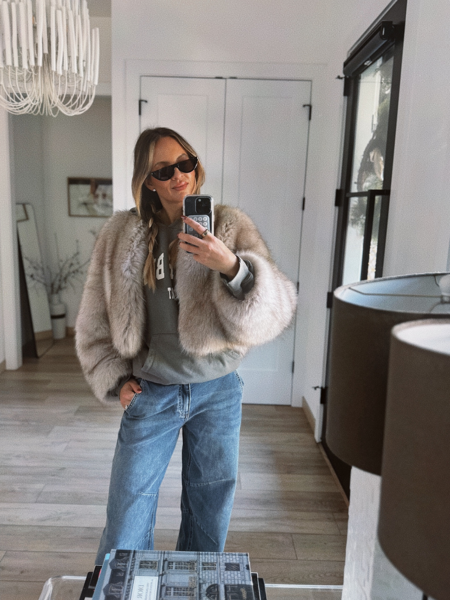 Jacket is old, but linking some others I love! Wearing a size 26 in the denim. Gucci heels run TTS. Wearing a small in the sweatshirt.

#LTKHoliday #LTKGiftGuide #LTKover40