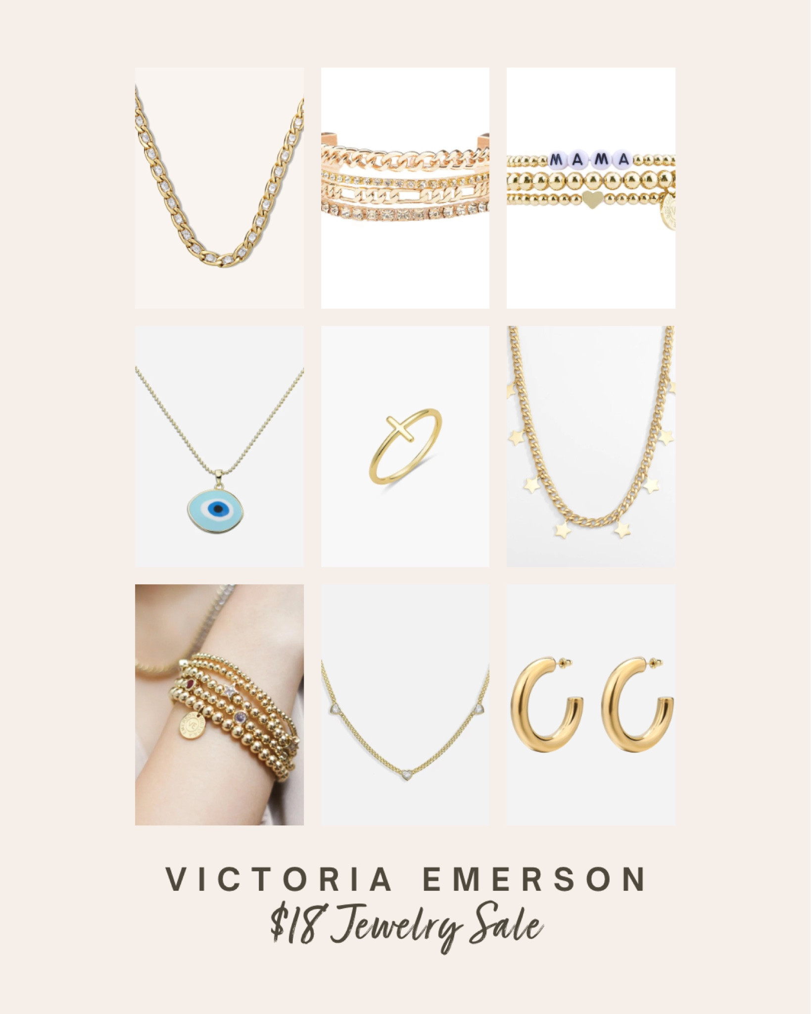 Only 18.00 dollar jewelry!
Fashionablylatemom 
Victoria Emerson sale
Victoria Emerson finds 
Victoria Emerson fashion 

#LTKsalealert