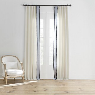 Bellport Fringed Drapery Panels - Set of 2 | Ballard Designs, Inc.