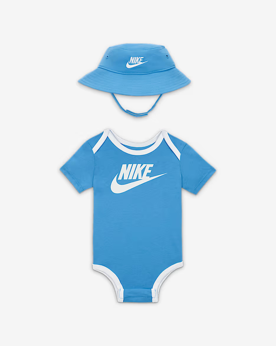 NikeBaby Core Bucket Hat and Bodysuit Set | Nike (UK)