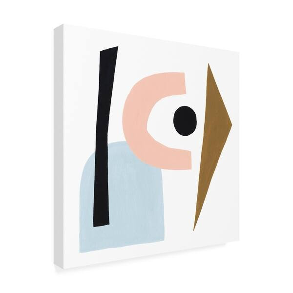 Grace Popp 'Informal Formation Ii' Canvas Art | Bed Bath & Beyond