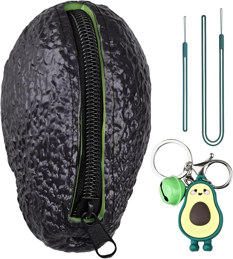 Avocado Coin Purse Realistic Avocado Wallet For Avocado Lover Women Girl Novelty Gifts Funny Gag ... | Amazon (US)