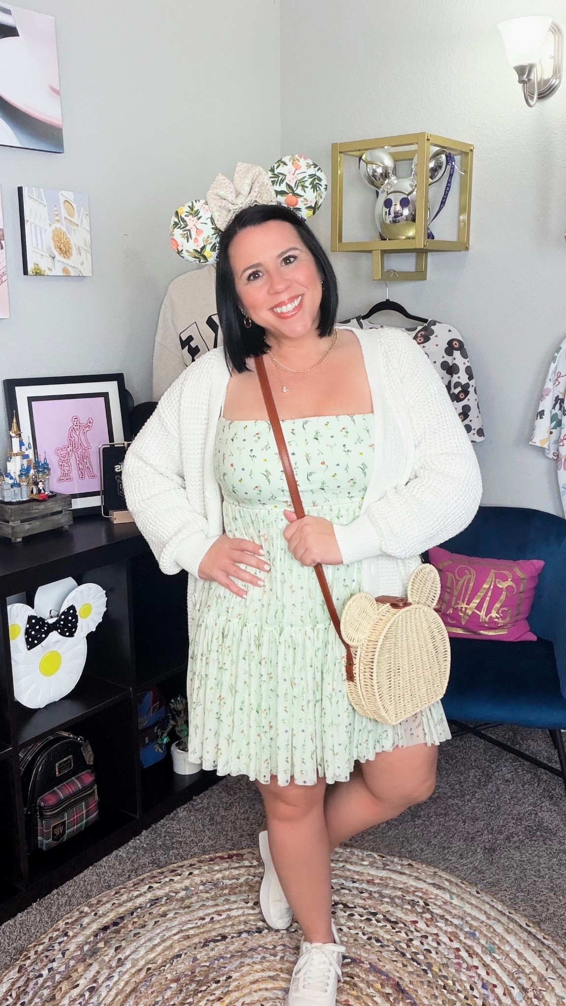 Spring park day but make it ✨practically perfect✨

This is your sign that comfy + cute CAN coexist: flowy dress, cozy cardi, sneakers you can actually walk miles in, and the cutest little mouse moment to tie it all together.

I always build my outfits around “can I wear this all day at Disney without complaining?” and this one passed the test ✔️

Shop this easy, breezy look for your next park day, brunch, or “I just want to feel cute running errands” moment 💚

#ltkstyle #ltktravel #disneystyle #springoutfit #everydaymagic
