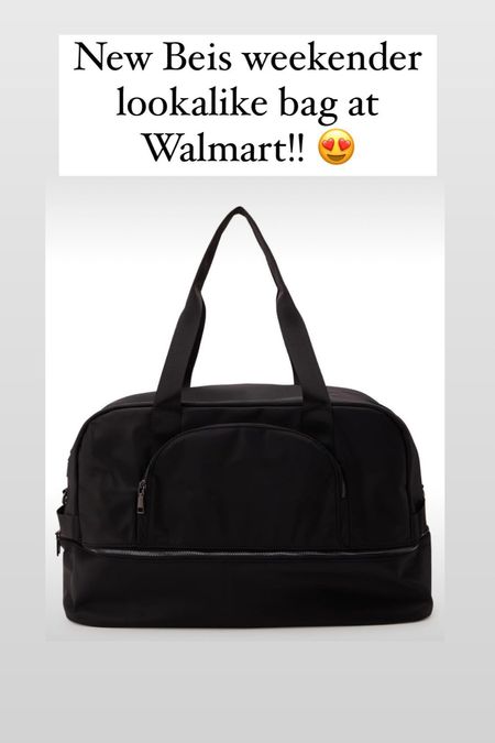 The Beis weekender bag look for less from Walmart! 

#LTKfindsunder50 #LTKstyletip #LTKSeasonal
