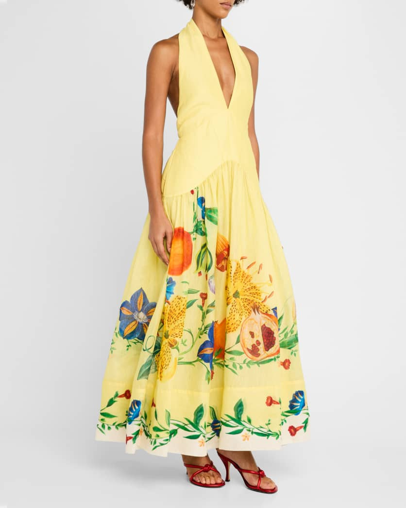 Dahlia Halter Gown | Neiman Marcus