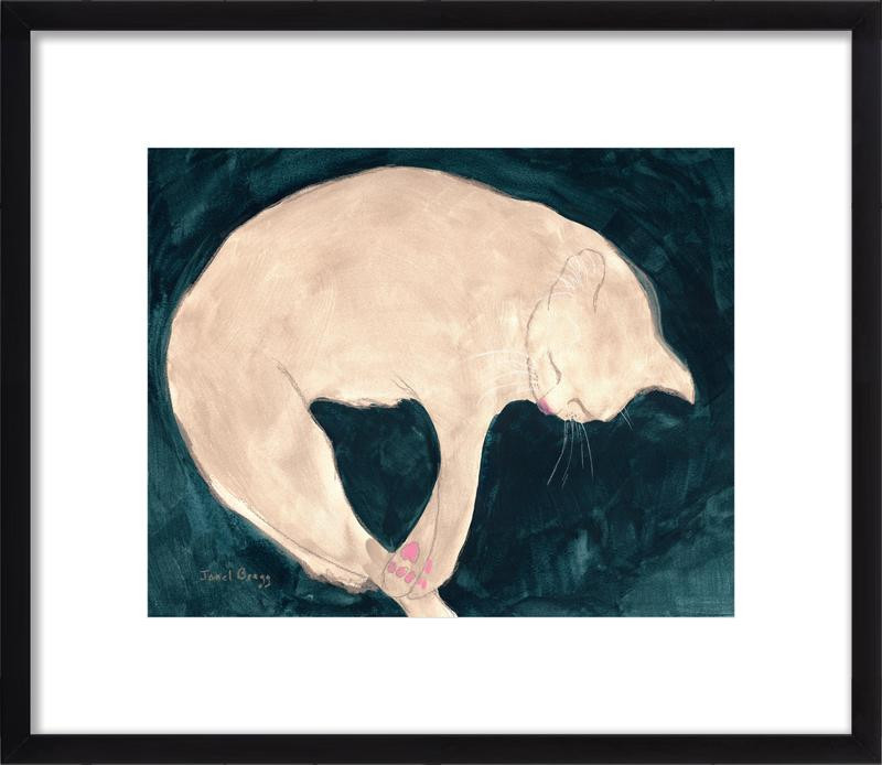 Rosetta Cat Napping | Artfully Walls