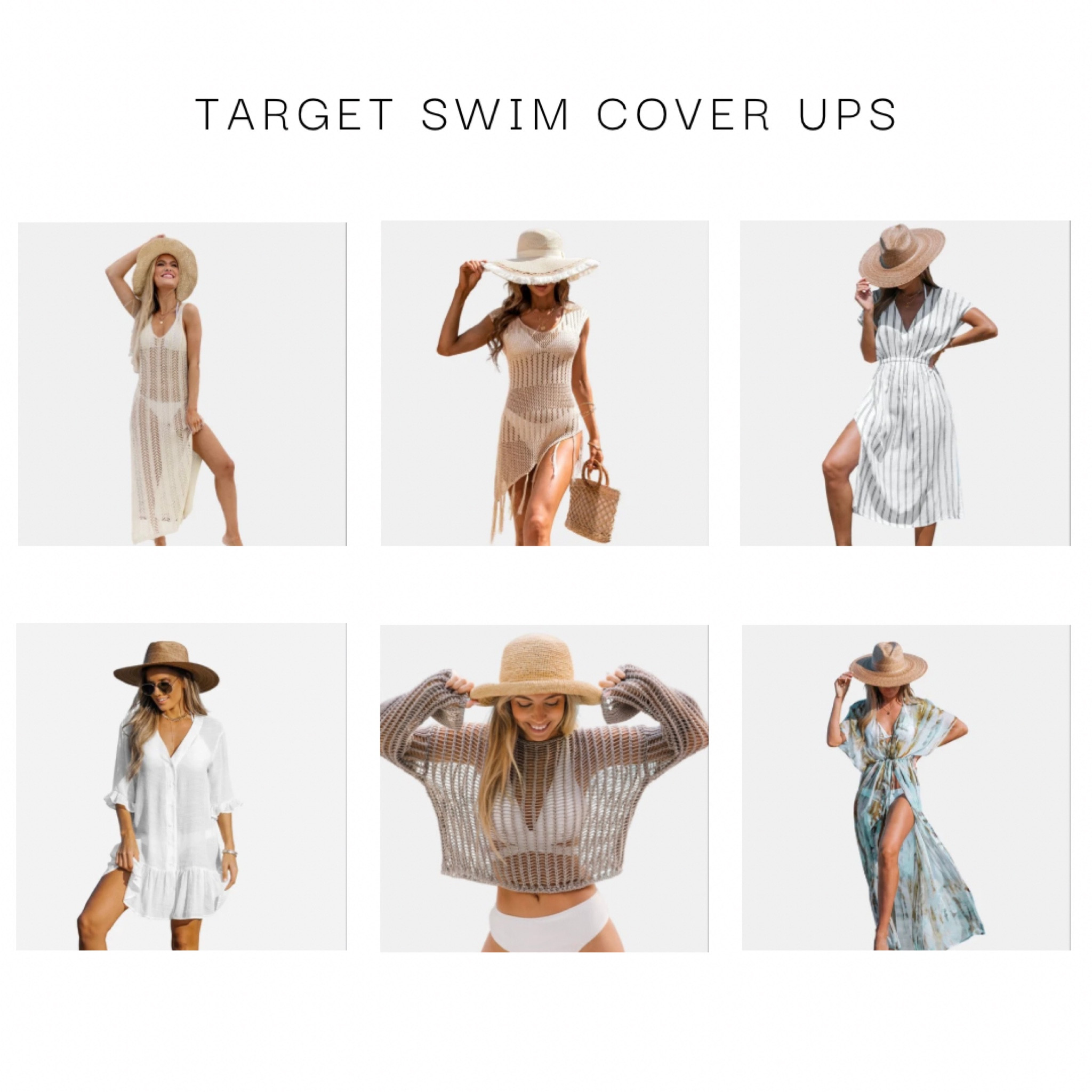 Neutral Swim Cover Ups from Target 🖤 #springbreak #summer #neutrals #swim

#LTKswim #LTKstyletip #LTKfindsunder50