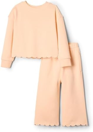 Amazon Essentials x Sofia Grainge Toddlers and Baby Girls' French Terry Pant and Top Set | Amazon (US)