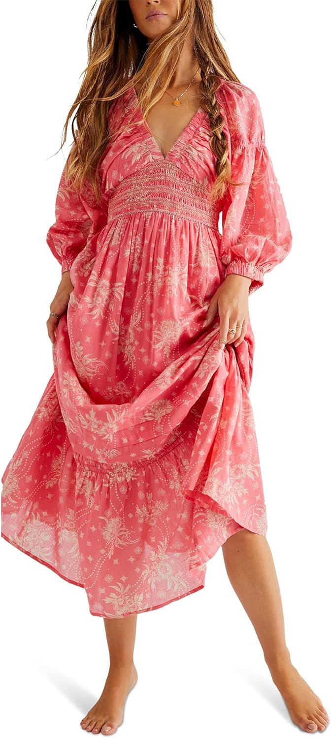 Free People Women's Golden Hour Maxi Dress | Amazon (US)