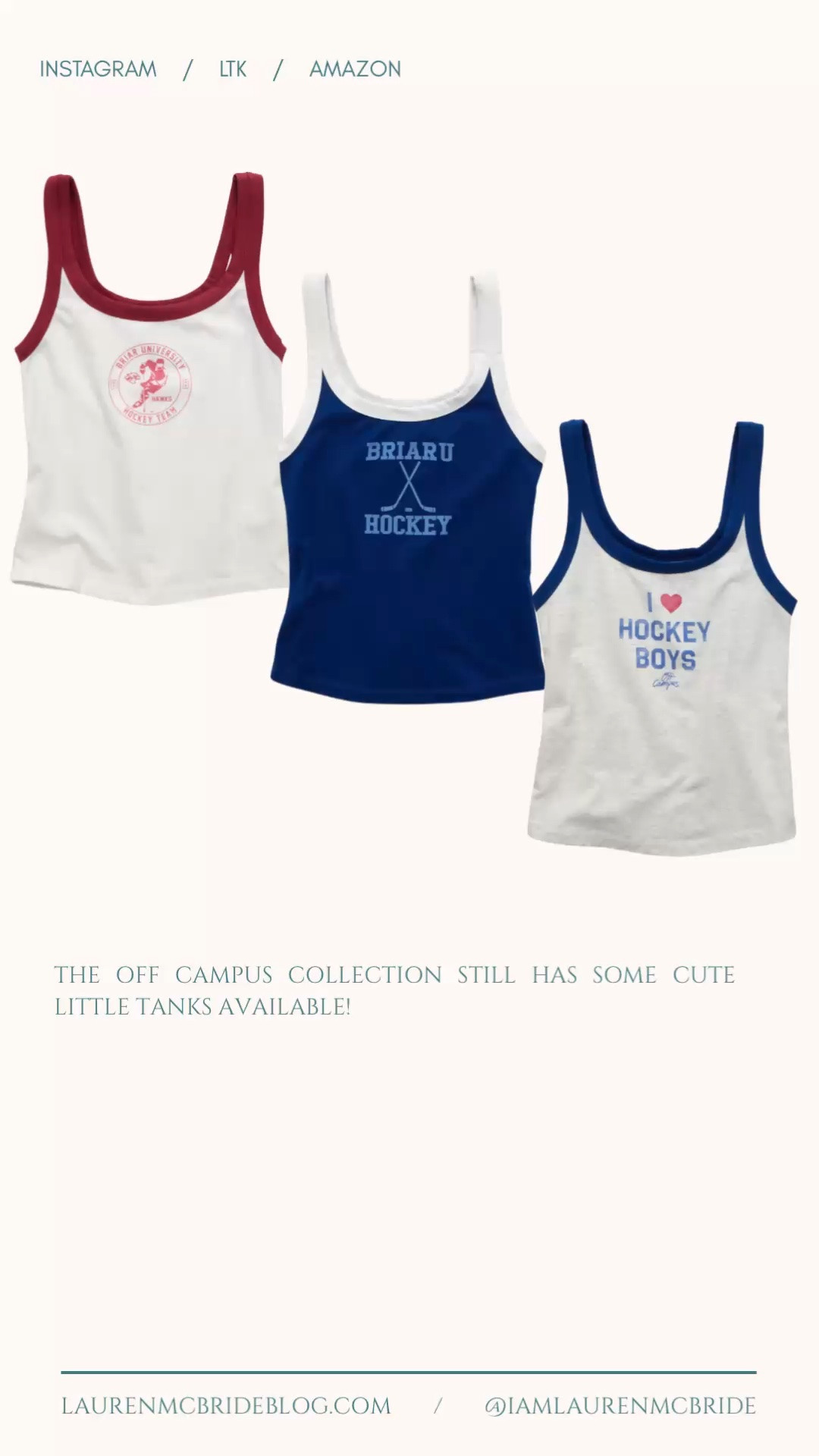 Off Campus collection from @ae has tank tops!

#LTKootd #LTKSeasonal