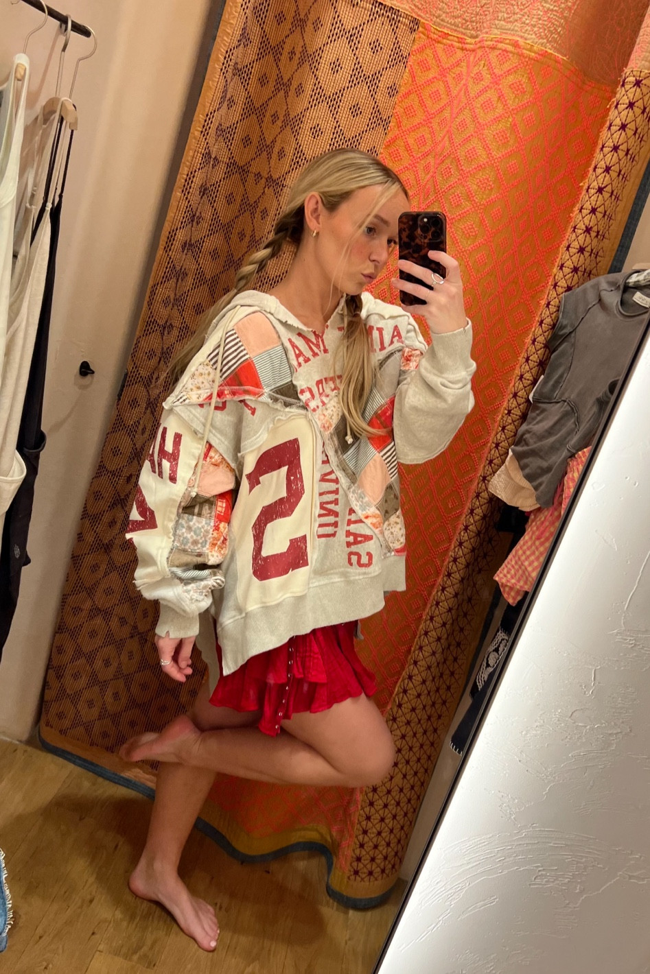 Free people skirt and oversized hoodie! ❤️🤩

#LTKSeasonal #LTKGiftGuide #LTKStyleTip