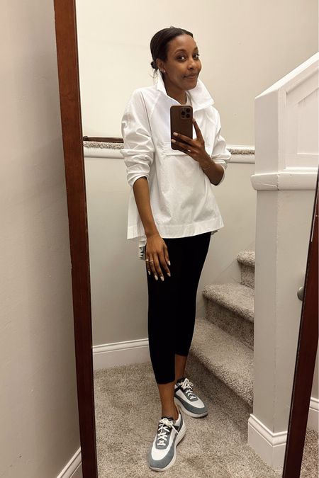 #LOTD 5.9.23 —

On this day I was knee deep in a closet clean out and doing all things. Opted for athleisure that felt chic and elevated!

#LTKstyletip #LTKworkwear #LTKFind