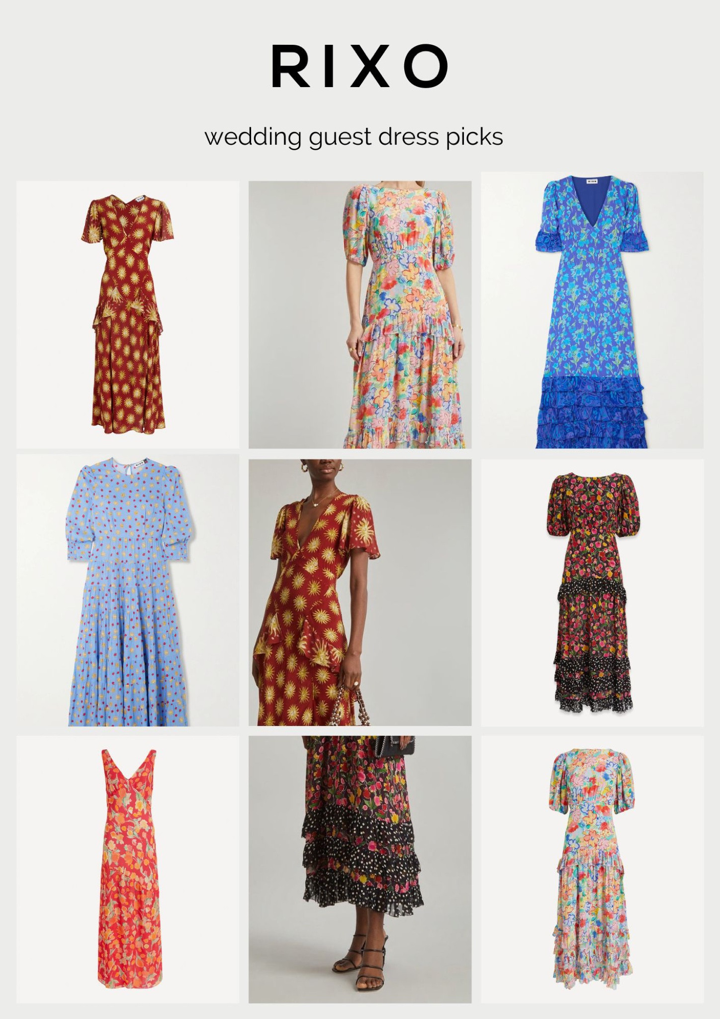 Rixo wedding guest dress, summer dress 

#LTKstyletip #LTKSeasonal