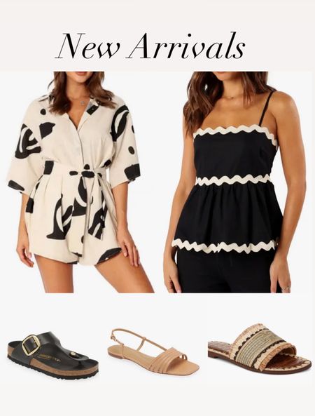 Sandals, spring outfit, cream and black, summer outfit, vacation outfit 

#LTKU #LTKshoecrush #LTKSeasonal