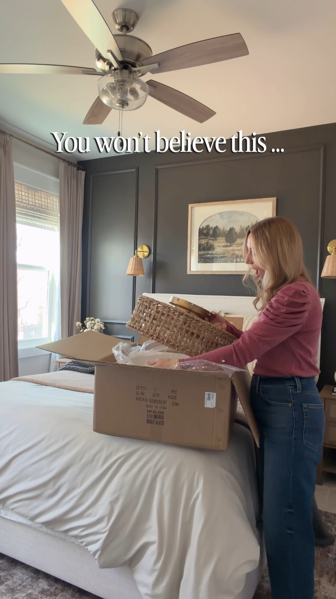 🤫This light has a secret 

This is one of the most beautiful light fixtures but it’s also a fan!! Not to mention, it’s actually affordable and will immediately elevate your space! 

#fandelier #walmarthome #guestbedroom #lightfixture

#LTKmomlife #LTKHome