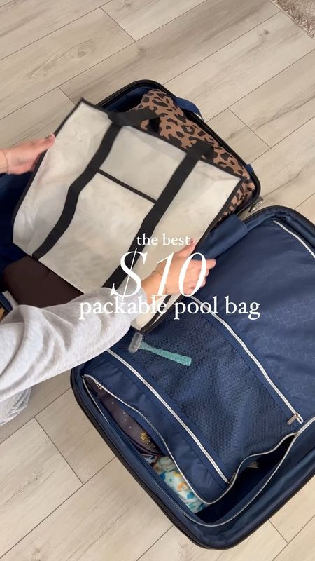 Comment “SHOP” and I’ll send you the link to this $10 packable pool bag! ☀️ Year after year, this is the bag I grab to pack for vacation! It holds SO much, folds small + flat and is so affordable! 🏖️ 

#springfashion #vacationmode #packwithme #poolbag #travelmusthave #beachbag #baglover #traveltips #summermusthave #summerbag 

#LTKitbag #LTKstyletip #LTKfindsunder50