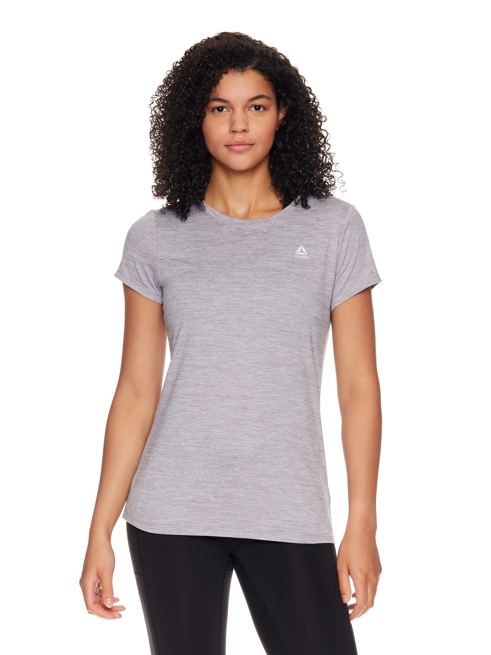 Reebok Women's and Women's Plus Legacy Core Knit Performance T-Shirt, Sizes XS-4X - Walmart.com | Walmart (US)