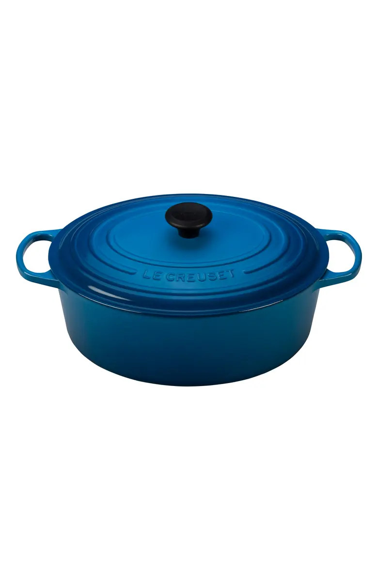Signature 8-Quart Oval Enamel Cast Iron French/Dutch Oven | Nordstrom