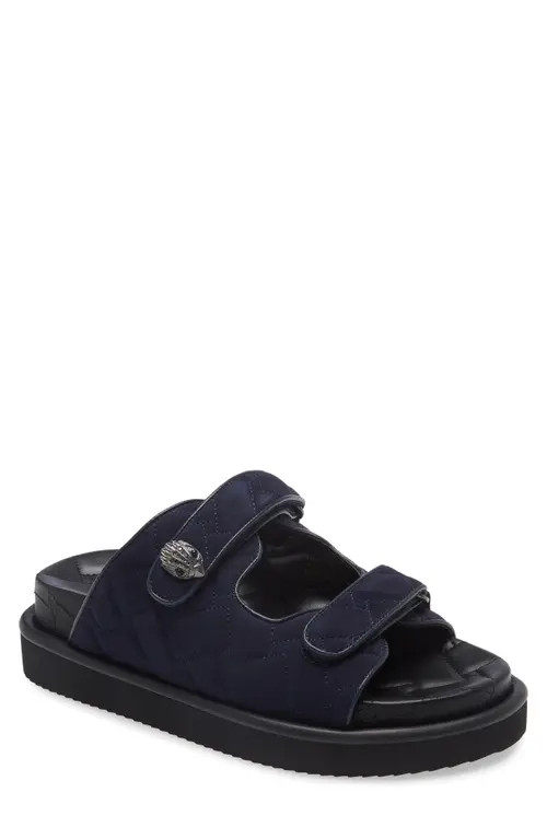 Kurt Geiger London Orson Slide Sandal in Navy at Nordstrom, Size 8 | Nordstrom