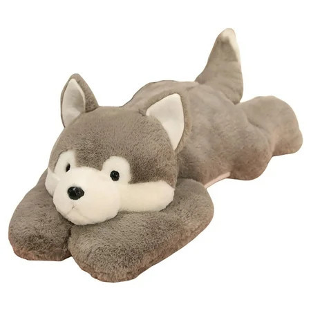 Soft Weighted Stuffed Animals for Anxiety Stress Relief,Cute Huskies,Pigs,Dinosaurs Teddybear Animal Throw Pillow Gifts for Kids | Walmart (US)