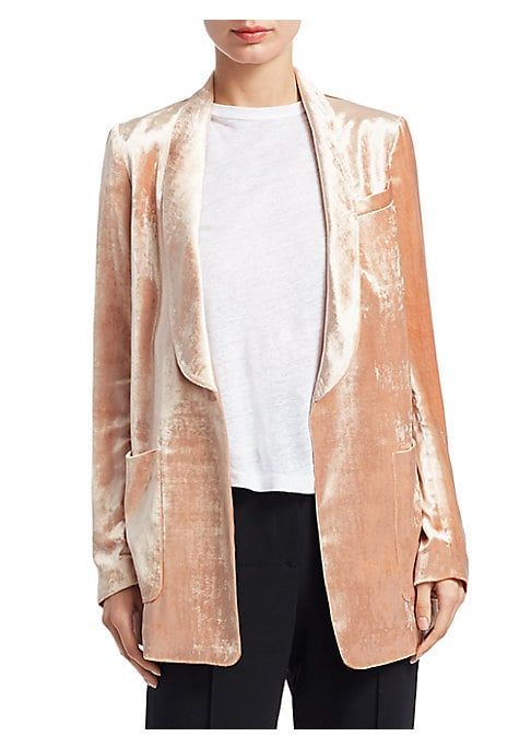 Ford Velvet Open Blazer | Saks Fifth Avenue