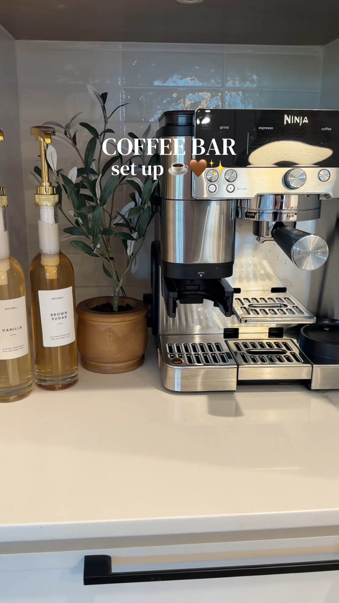 Cutest coffee bar addition! #amazonfinds #targetfinds #coffeebar 

#LTKHome