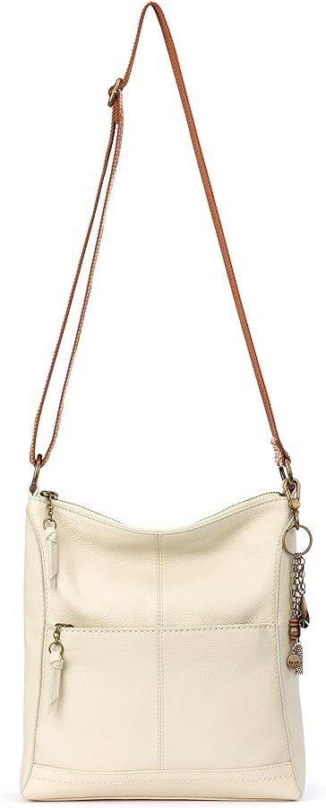The Sak Lucia Crossbody Bag in Leather, Convertible Purse with Adjustable Strap | Amazon (US)