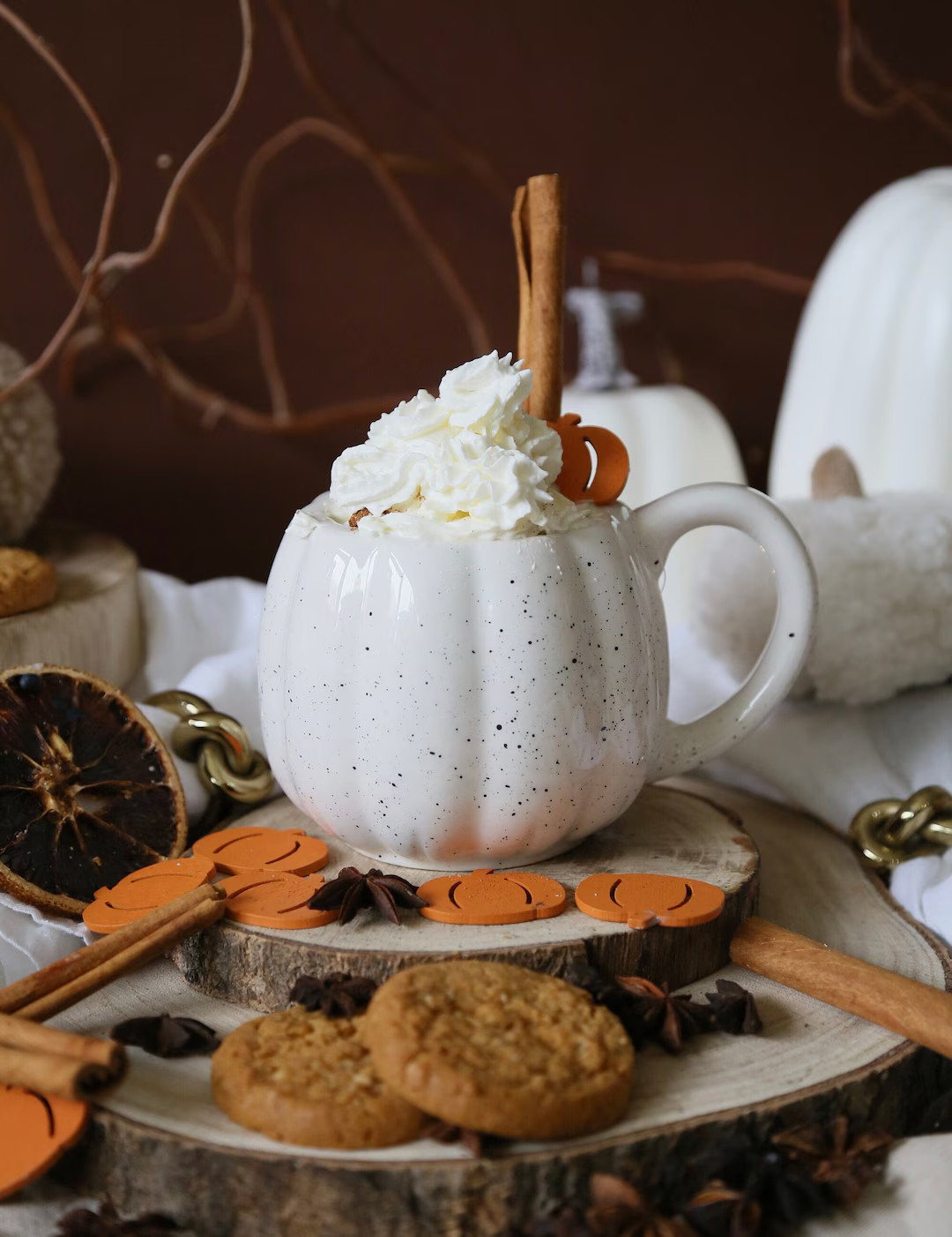 Pumpkin Shaped Mug Autumn Pumpkin Mug Coffee Lover Mug Fall Gift Autumn Spooky Season Cosy Drink ... | Etsy (US)