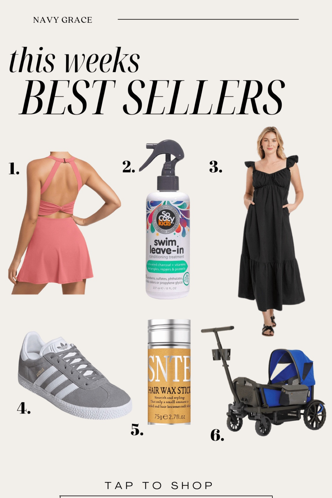 This weeks top sellers! 