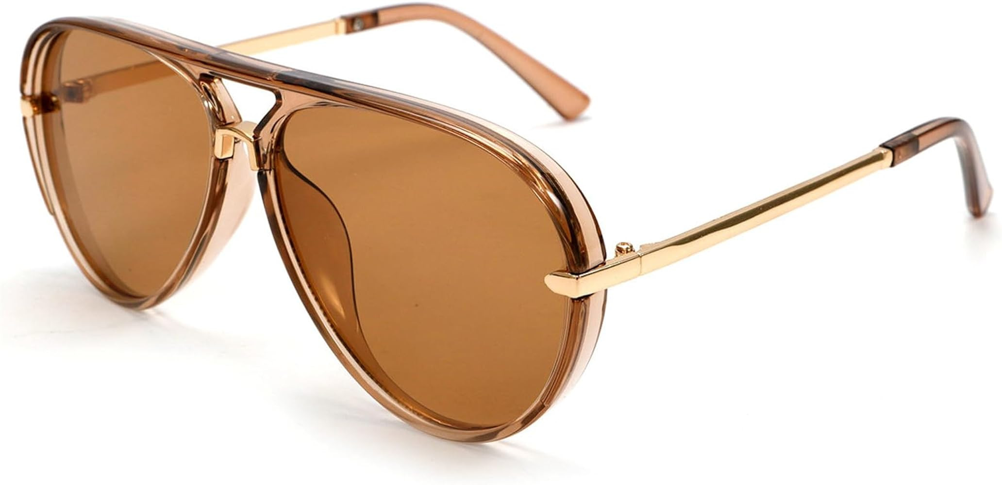 helena Retro Oval Sunglasses for Womens Mens Vintage Oversized Pilot Shield Sun Glasses 70s 80s 9... | Amazon (US)
