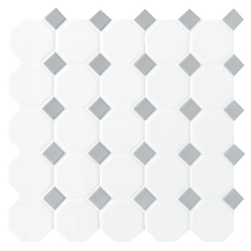 Osmond 2" x 2" Ceramic Mosaic Wall & Floor Tile | Wayfair North America