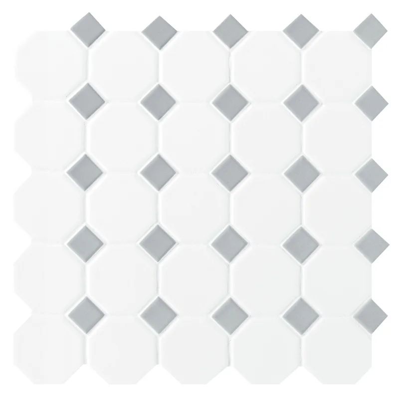 Osmond 2" x 2" Ceramic Mosaic Wall & Floor Tile | Wayfair North America