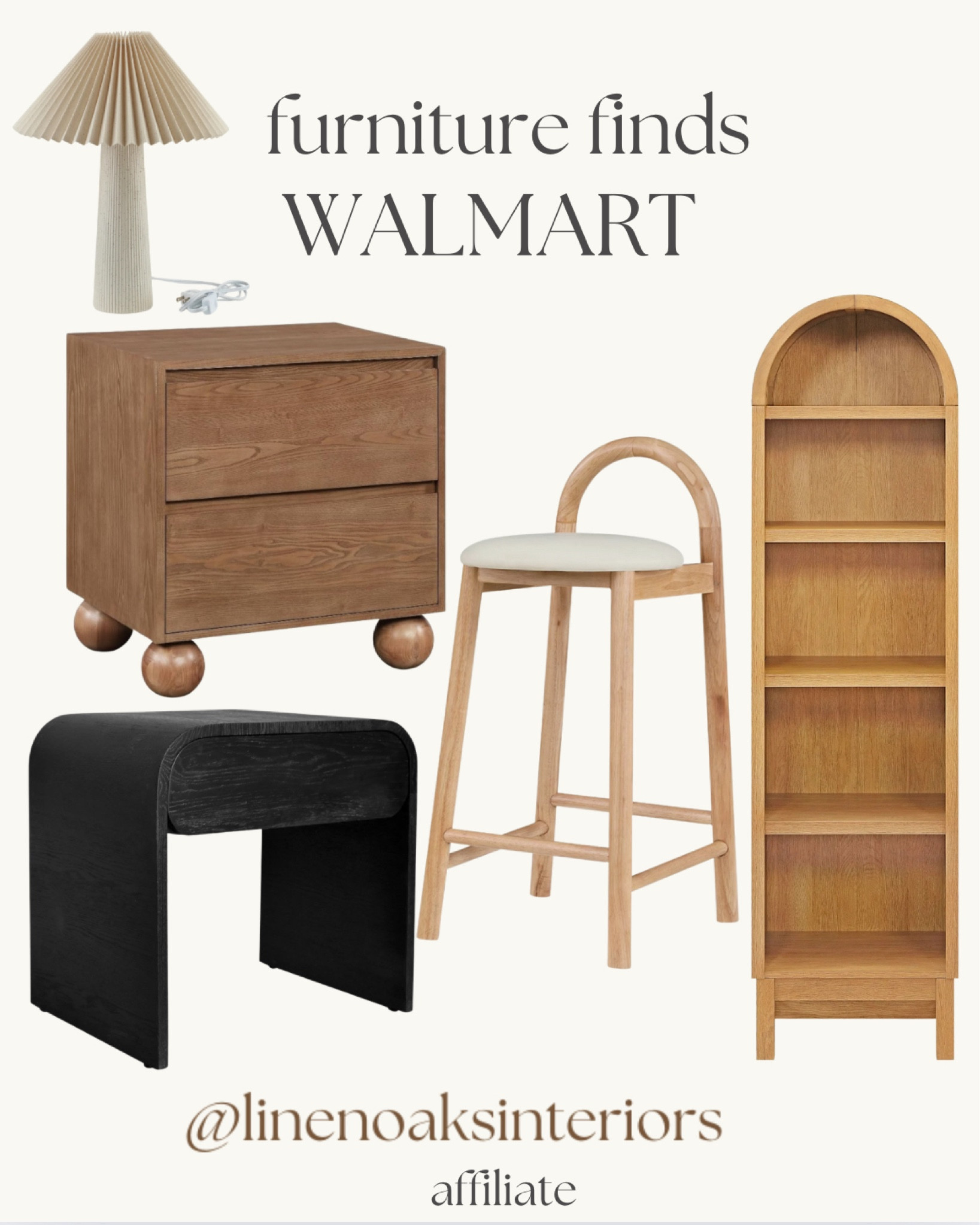 Walmart home! New at Walmart! 
Shelf’s- curios- nightstand- counterstool- stools- table lamps
Affordable
Furniture home decor styling
Curios shelf cabinets 

#LTKSaleAlert #LTKHome #LTKSummerSales