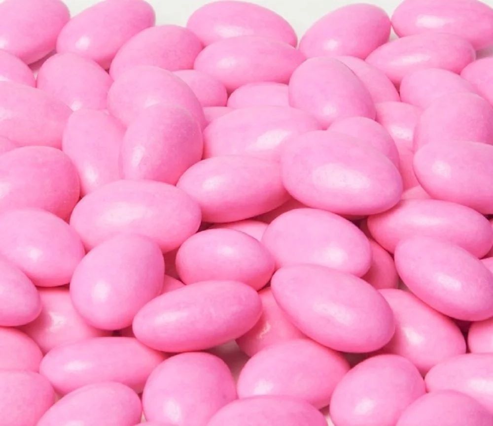Pink Jordan Almonds by Its Delish, 2 LBS Bulk  Sugared Almond Nut with Sweet Hard Candy Coating -... | Walmart (US)