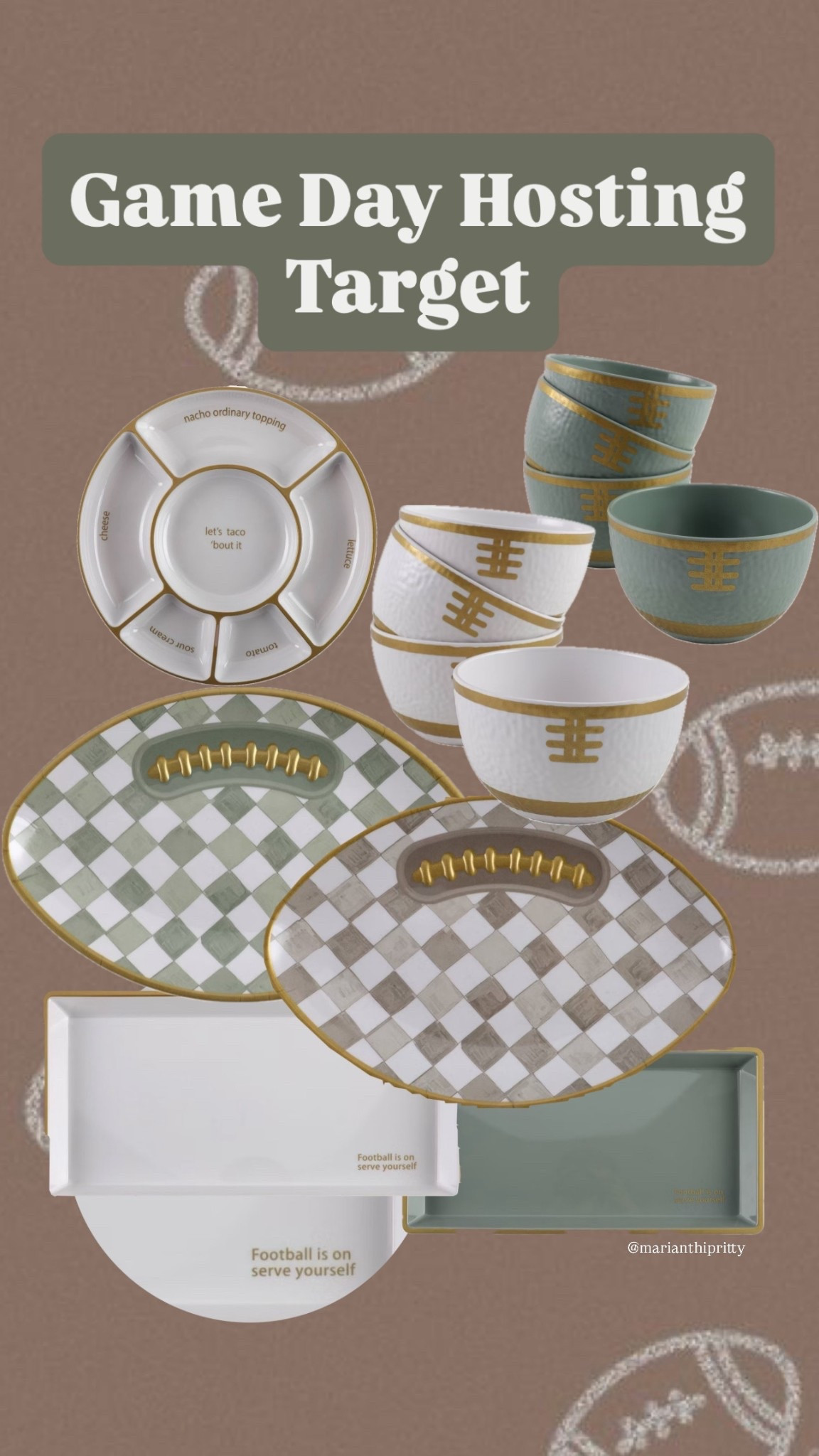 Game Day Hosting w/ Target 🏈

#ltkhosting #hosting #gameday #parties #servingtray

#LTKParties #LTKHome #LTKSeasonal