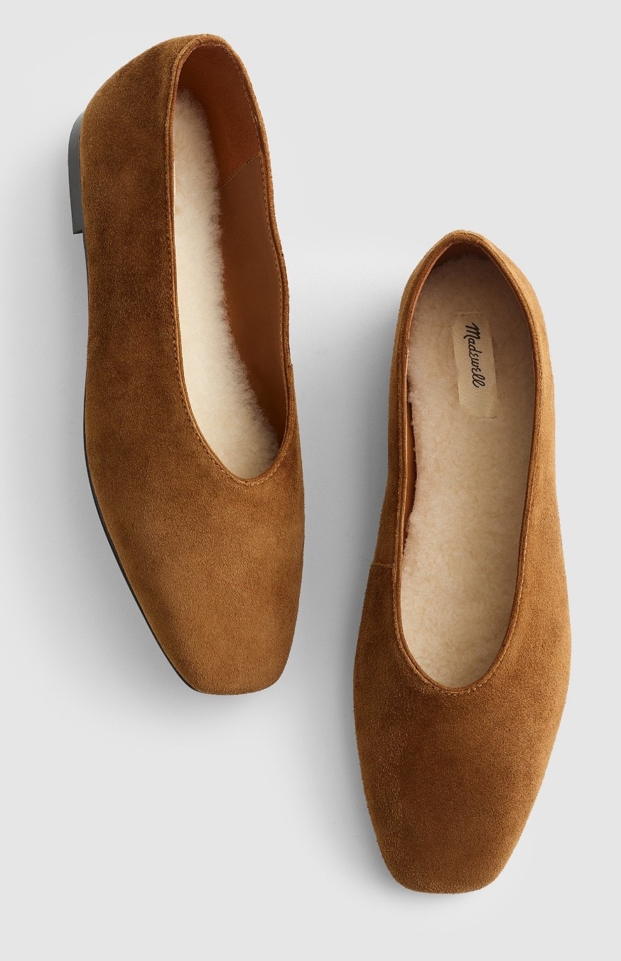Madewell The Mylie ballet flat 🥿 with a shearling insole 🥰🐑🐑🐑

#LTKHoliday #LTKGiftGuide #LTKSeasonal