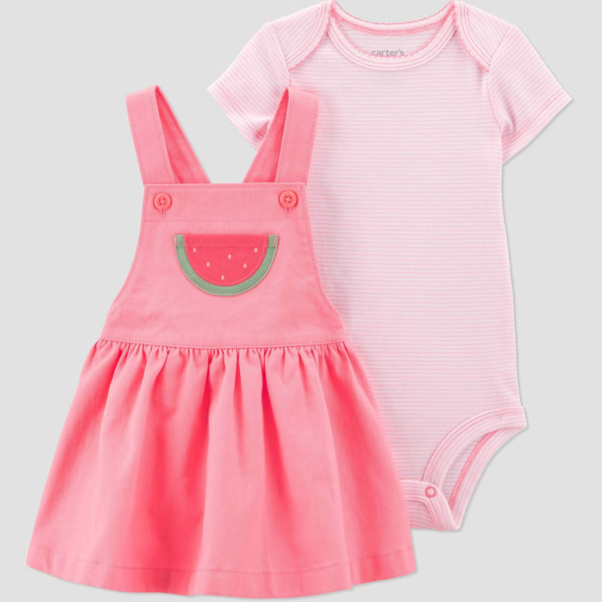 Carter's Just One You® Baby Girls' Watermelon Skirtall - Pink | Target