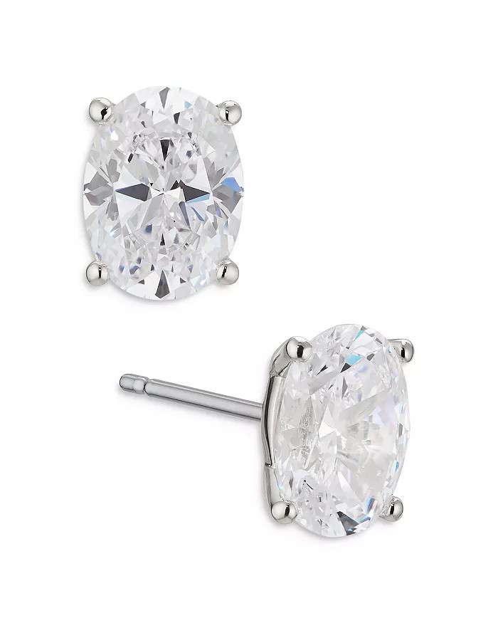 Modern Love Oval Cubic Zirconia Stud Earrings | Bloomingdale's (US)