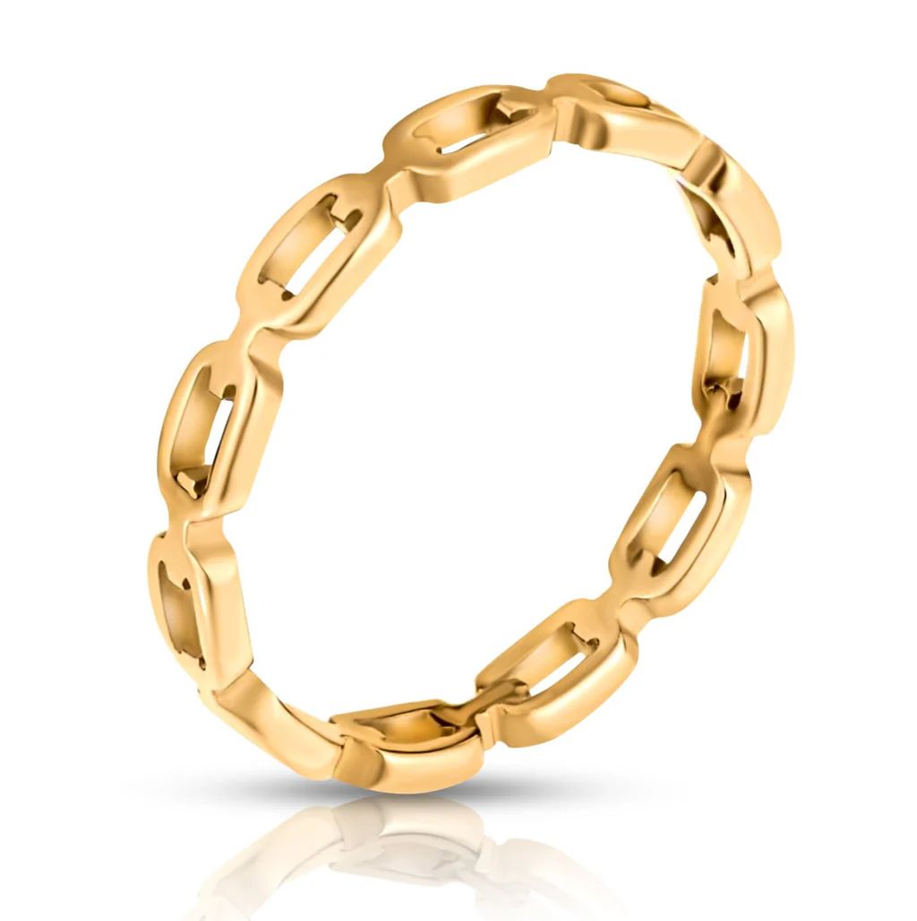 Ellie Vail - Billy Dainty Chain Ring | Ellie Vail Jewelry