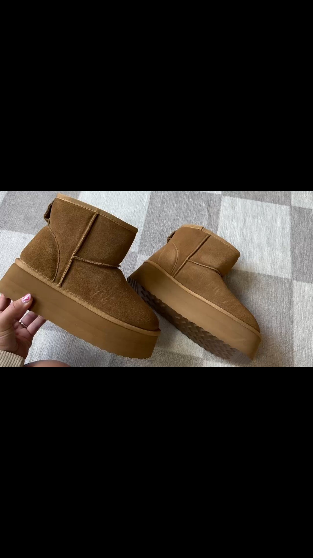 These platform boots are so cozy and run true-to-size!  

 #LTKFindsUnder50 #LTKShoeCrush