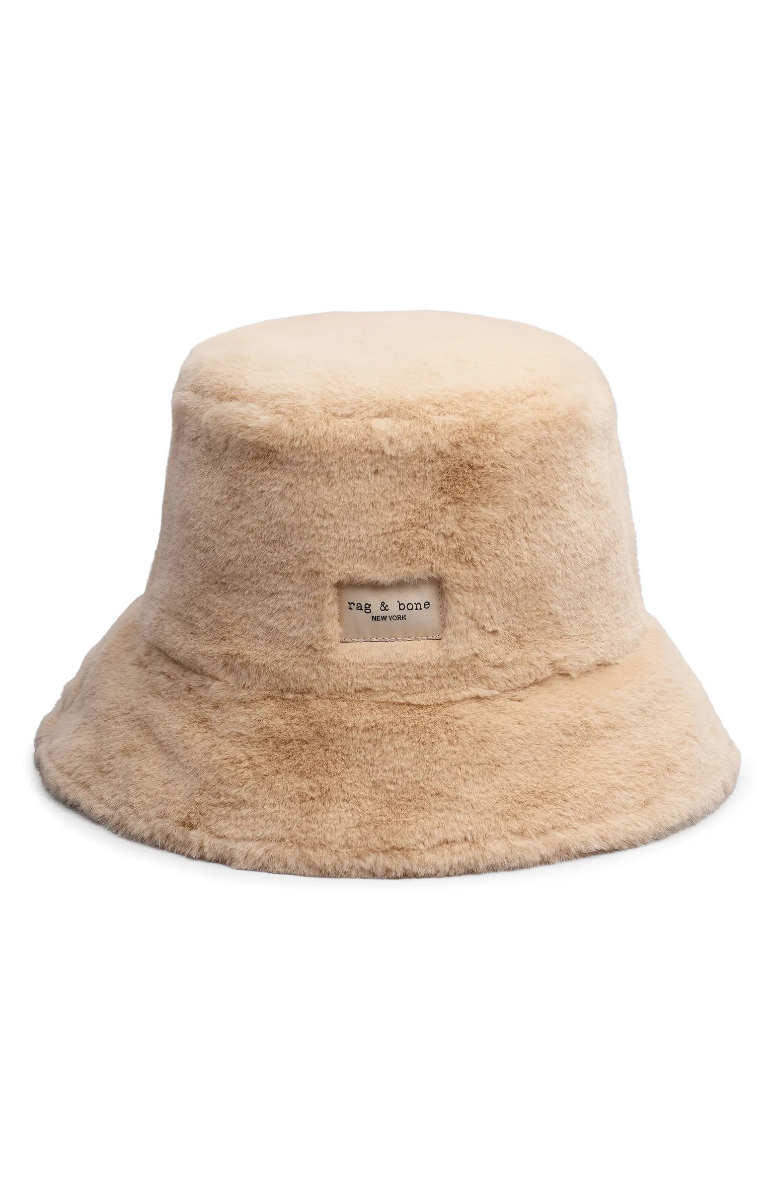 rag & bone Addison Reversible Faux Fur Bucket Hat | Nordstrom | Nordstrom
