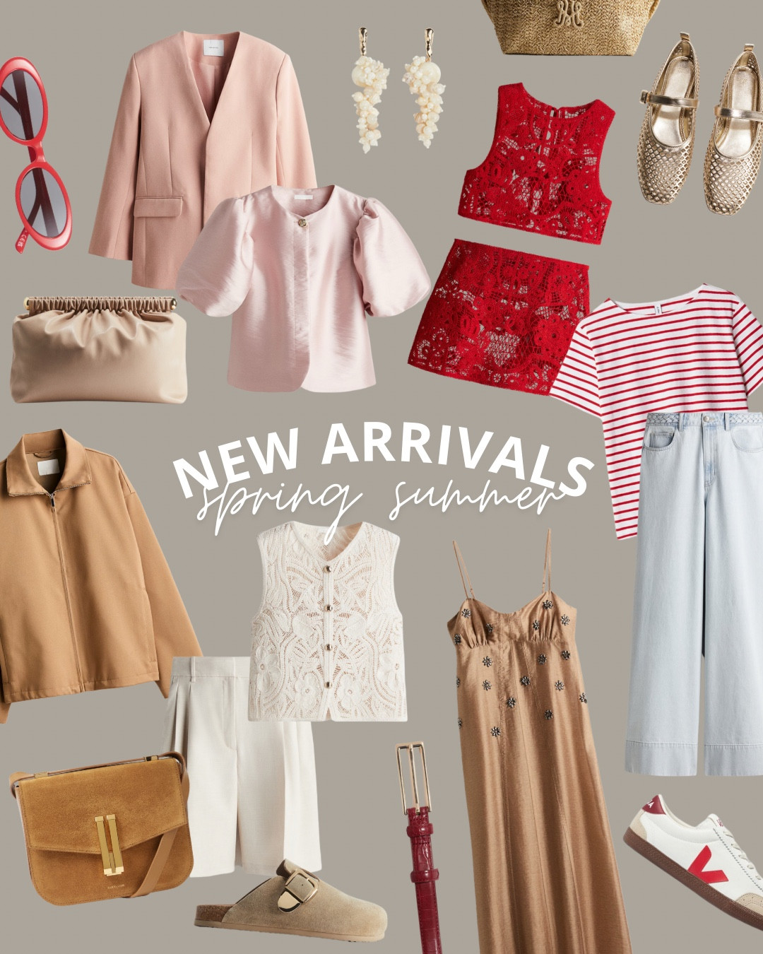 🚨 H&M UK currently has 15 % off 🥰 New arrivals styled for your real life — from coffee runs to Sunday brunch. Neutrals, red accents & effortless silhouettes to take you from spring into summer. 🫶🏼🥰✨

Hit the 🖤 to save this post so you can come back later to shop your favorite look!

LTK Keywords

red striped tee, oversized trench coat, high waist light jeans, cropped red cardigan, veja sneakers, suede shoulder bag, denim button tank, olive utility jacket, wide leg white pants, leather belt neutral, round gold earrings, soft pink puff sleeve top, oversized shirt jacket, family brunch outfit, spring capsule outfit, casual street look, spring errands outfit, neutral everyday outfit, relaxed cool style, spring to summer outfit