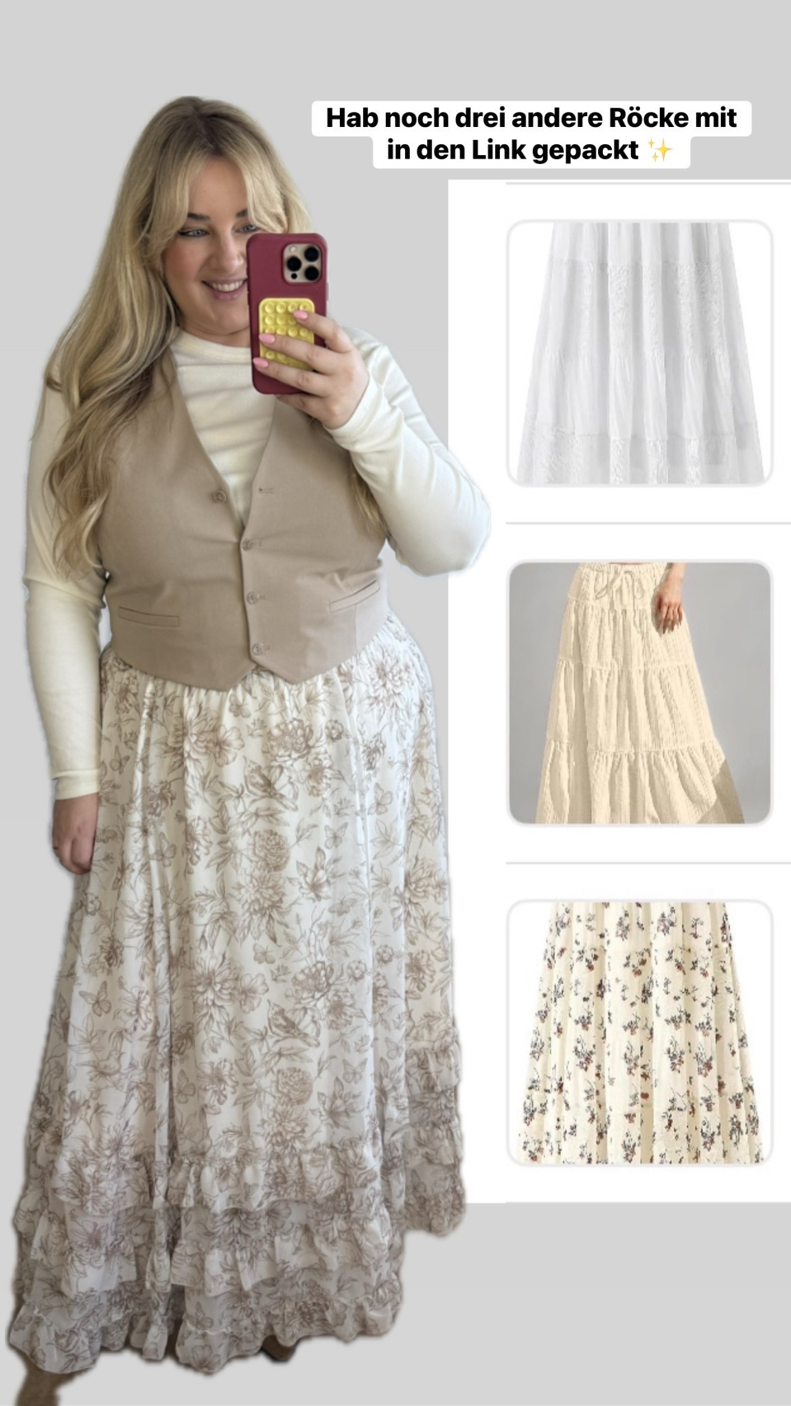 Maxiröcke 🤍

#plussizefashion #röcke

#LTKspring #LTKstyletip #LTKplussize